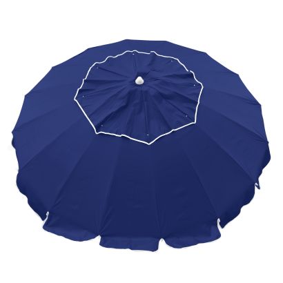 MAXIBRELLA 240CM BEACH UMBRELLA - NAVY BLUE